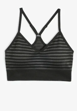 Maurices Bralettes|Bralettes-True Stretch Seamless Simple Strap Striped Bralette