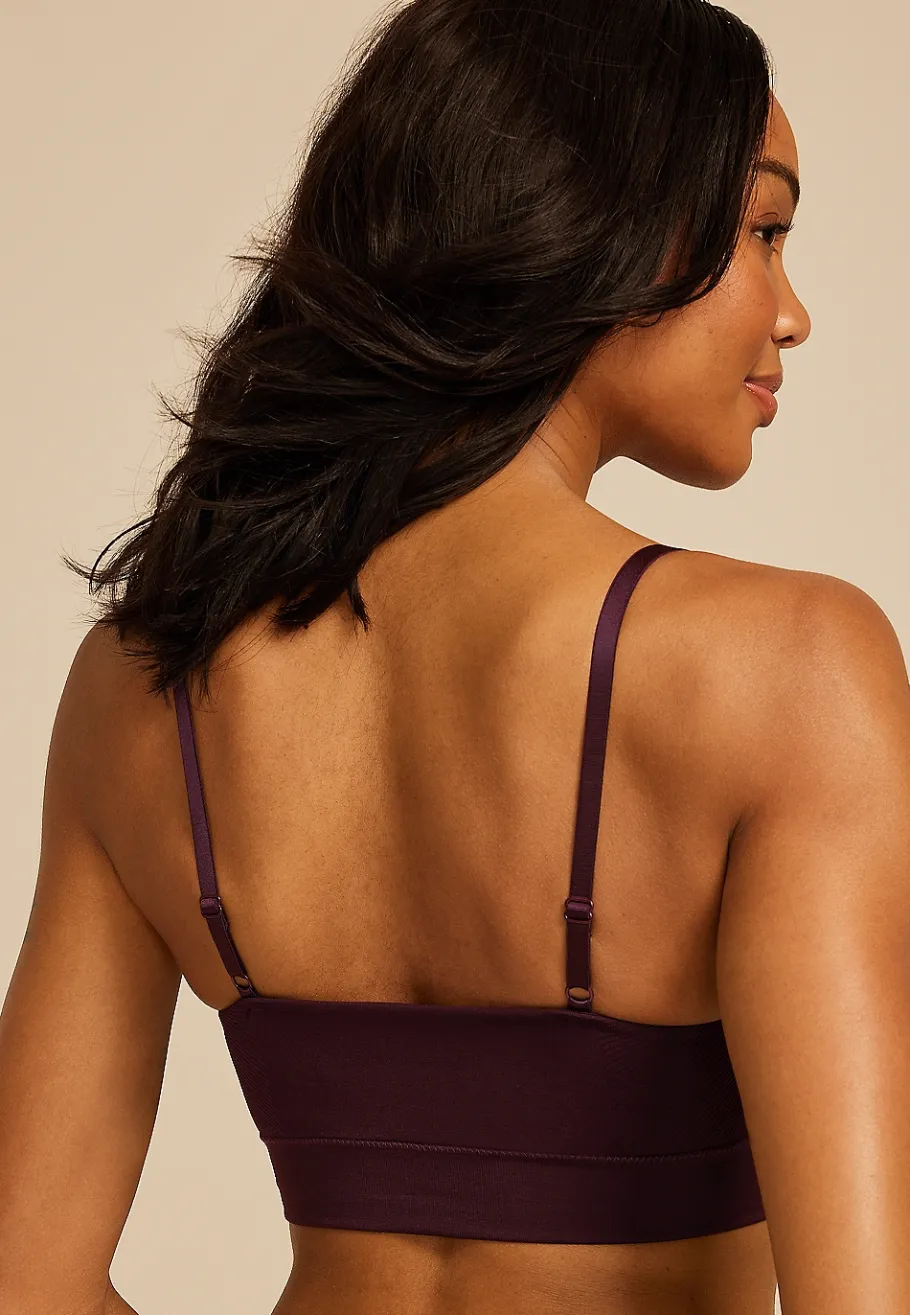 Maurices Bralettes|Bralettes-True Stretch Seamless Square Neck Bralette