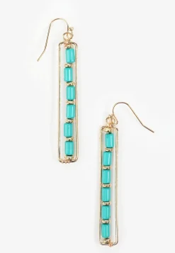 Maurices Earrings|Matching Sets-Turquoise And Getaway Drop Earrings
