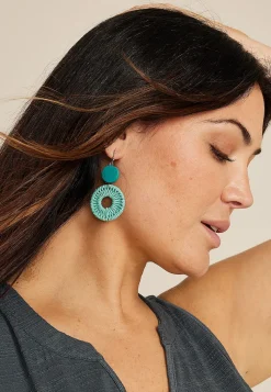 Maurices Earrings-Wrapped Circle Earrings