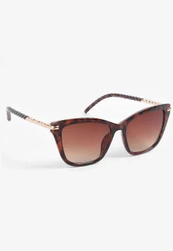 Maurices Sunglasses-Twisted Temple Cateye Sunglasses