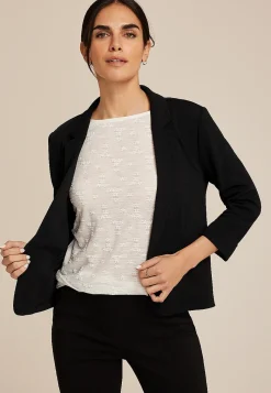 Maurices Blazers-Versa Open Front Cropped Blazer