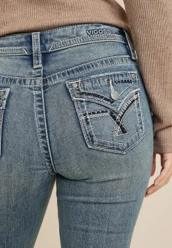 Maurices Bootcut Jeans|Bootcut Jeans-Vigoss® Heritage High Rise Faux Flap Pocket Bootcut Jean