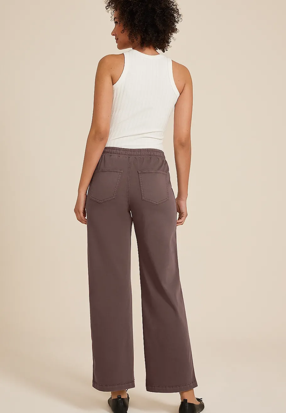 Maurices Joggers & Sweatpants-Weekender High Rise Wide Leg Pant