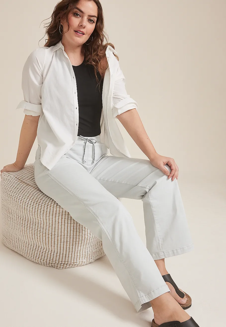 Maurices Joggers & Sweatpants-Weekender High Rise Wide Leg Pant