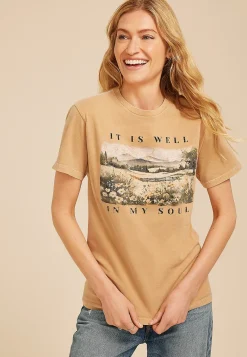 Maurices Tees|Graphics-Well In My Soul Relaxed Fit Graphic Tee